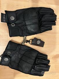 Guanti moto pelle con protezioni nocche