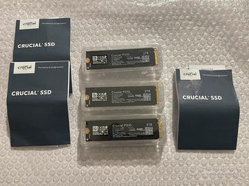 Kit 3x Crucial p310 2tb ssd pcle gen4 nvme m.2