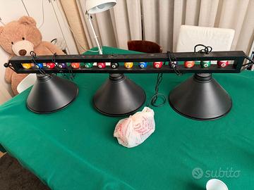 lampada per tavoli da biliardo