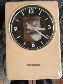 Orologio industriale pendolo  inducta Landis & Gyr