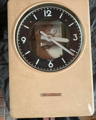 Orologio industriale pendolo  inducta Landis & Gyr