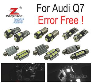 KIT 25 LAMPADE LED INTERNE PER AUDI Q7 4L 2005-201