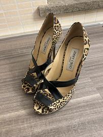 Jimmy choo lavcate leopardate ( mini glitter )