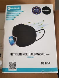 50 Mascherine FFP2 Nere