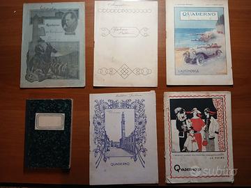 QUADERNI PERIODO FASCISTA ANNI '20