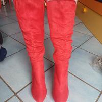 stivali camoscio n 40 made italy 