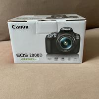 Canon EOS 2000D EF-S 18-55 III KIT- NUOVA