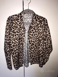 Camicia leopardata (animalier)