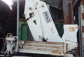 Gru per autocarro nuova pesci spe 550-3