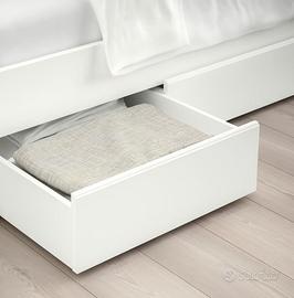 solo cassetti cassettoni Ikea songesand bianco 