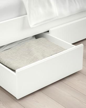 solo cassetti cassettoni Ikea songesand bianco 