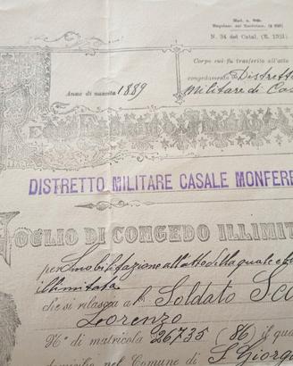 congedo militare 