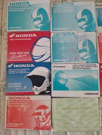 Libretto uso e manutenzione Honda 