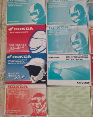 Libretto uso e manutenzione Honda 