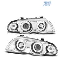 FARI BMW E46 4 PORTE 98-01 ANGEL EYES CCFL FONDO C