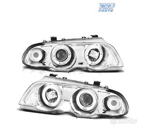 FARI BMW E46 4 PORTE 98-01 ANGEL EYES CCFL FONDO C