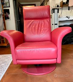 POLTRONA VERA PELLE Divani e Divani