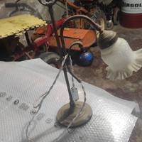 lampada in ottone 