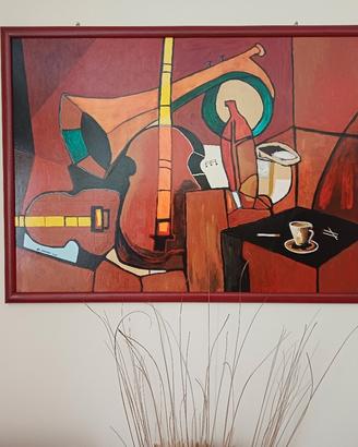 Quadro "  Musica e caffe "