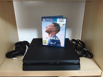 PlayStation 4 Slim Nera 1 TB - Joystick - Fifa 22 