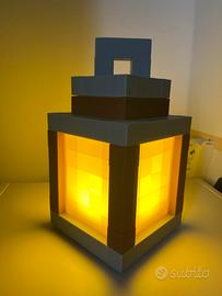 Lampada lanterna Minecraft