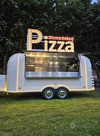Rimorchio street food truck food trailer 4.8M