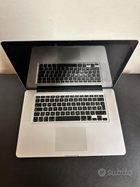 Mac Book Pro 15” guasto e non riparabile