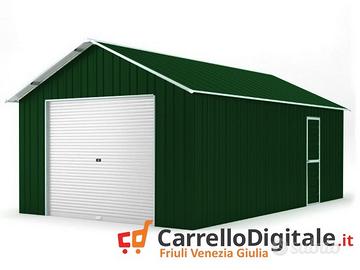 Baracca cantiere 438x724 saracinesca verde scuro