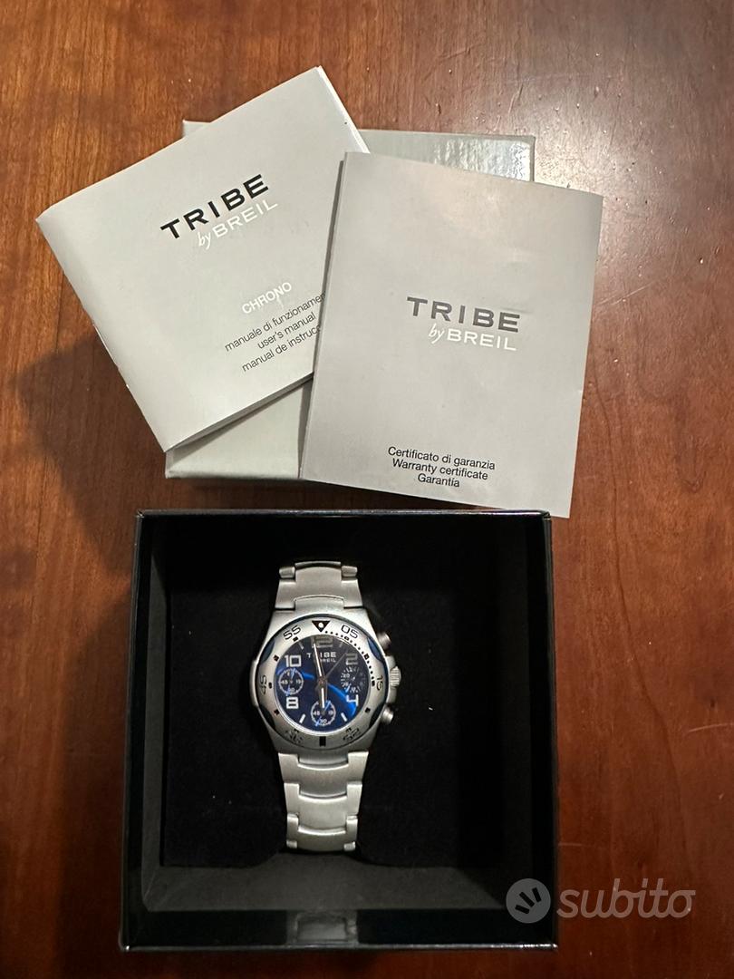 Orologio Tribe By Breil TW0853 MAI USATO Abbigliamento e