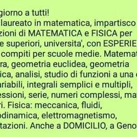 Lezion Ripetizion Matematica Fisica 