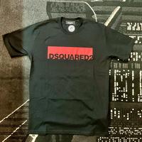 Tshirt dsquared xl nera e rossa