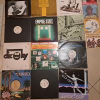 lotto 16 vinili 70-80 disco dance funk