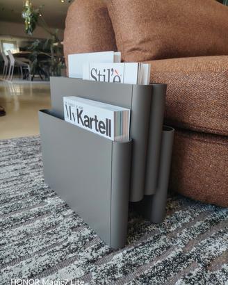 Magazine Rack Kartell originale versione antracite