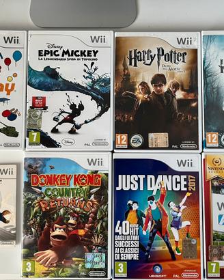 8 giochi Wii