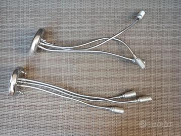 Lampade a soffitto o parete flessibili in metallo