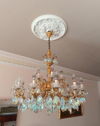 Lampadario Antico Gocce