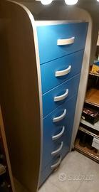 settimino cassettiera cameretta gsg