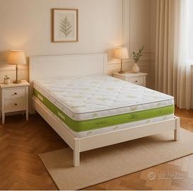 Set Letto Piazza e Mezza 120x190 Rete + Materasso