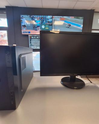 PC fisso completo con monitor ( DISPONIBILITA 2)