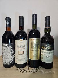 vino vintage misto Italia 