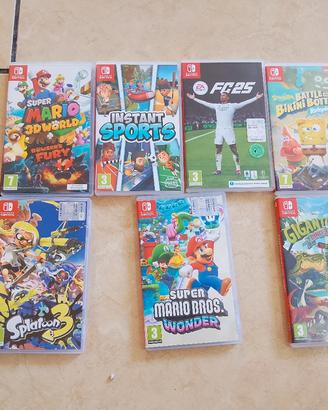 nintendo switch come nuova giochi+ ogetti