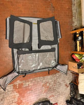 Cappotta BESTOP per Wrangler YJ più mezze porte