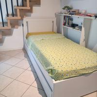 letto singolo con cassetti