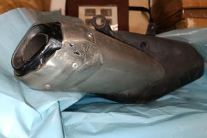 Scarico triumph street triple 765