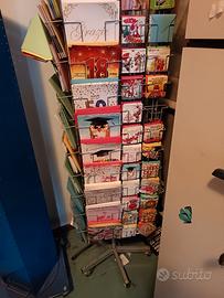 Espositori biglietti di auguri in ferro