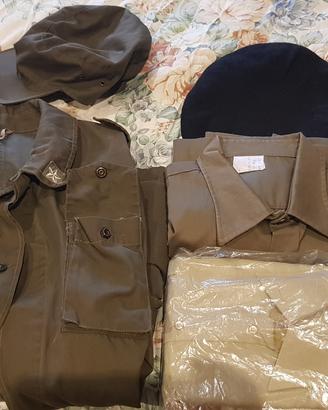 Set abbigliamento Esercito Italiano vintage 