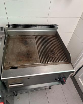 Piastra Fry Top Professionale Berto’s a Gas – Lisc