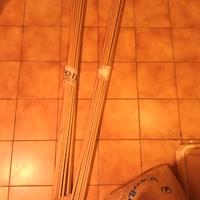 aste tonde di legno per falegnamerial