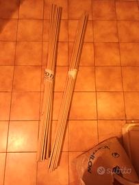 aste tonde di legno per falegnamerial