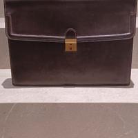 Cartella da lavoro. Nuova. Vera pelle